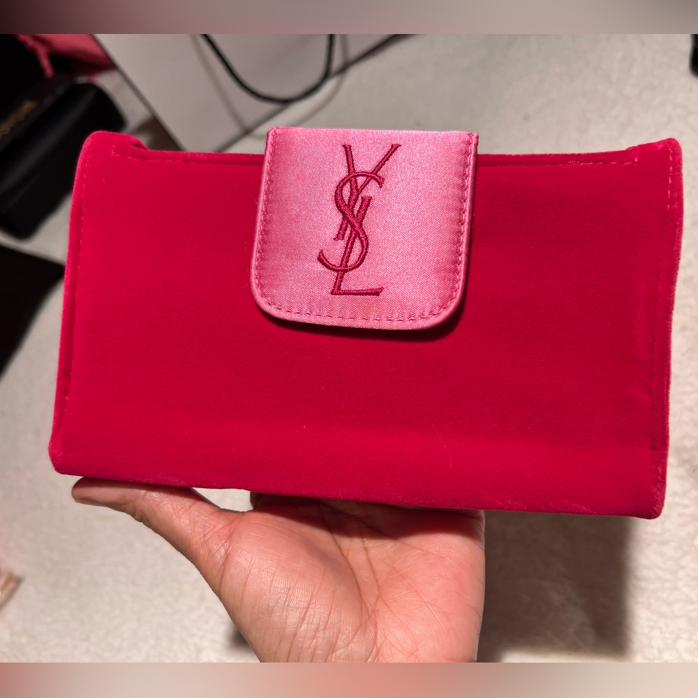 COPY - YSL Pink Pouch with mirror